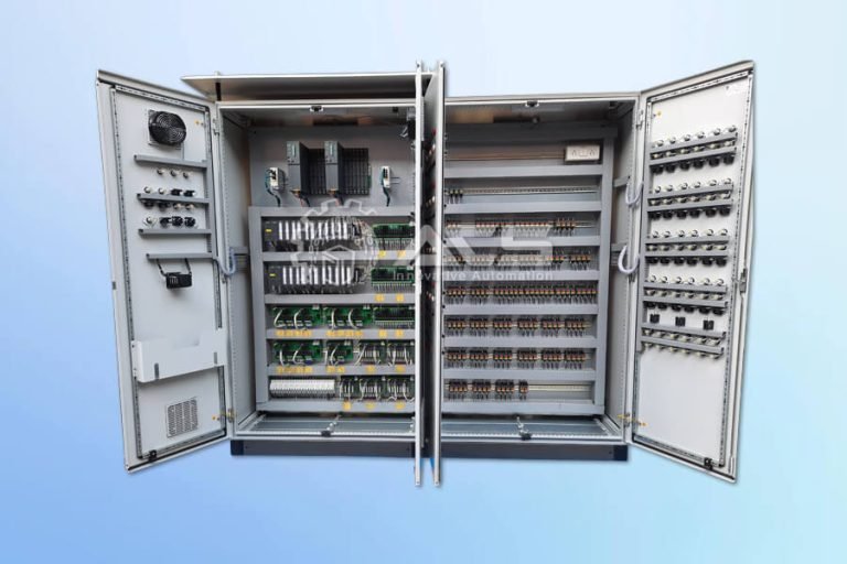 ACS control panel assembly and internal wiring